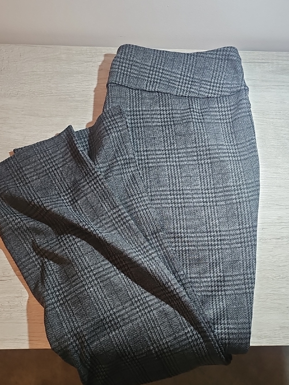 HALARA Gray Plaid  Leggings